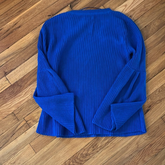 Style and Co Cobalt Blue Women's Sweater Medium - Picture 7 of 7
